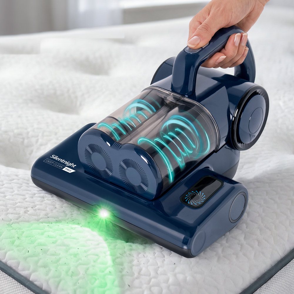 Handheld vacuum cleaner product photography, four lifestyle shots